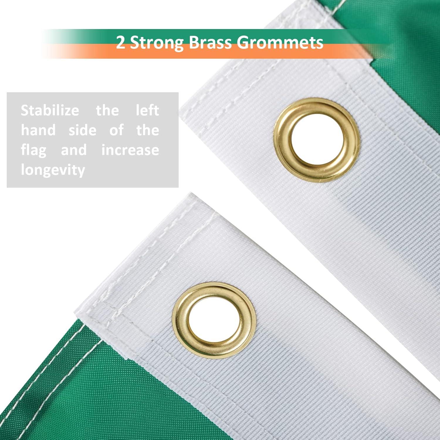 3X5 Ireland Flag 3'x5' Irish FLAG BANNER FAST USA SHIPPER 100D FABRIC