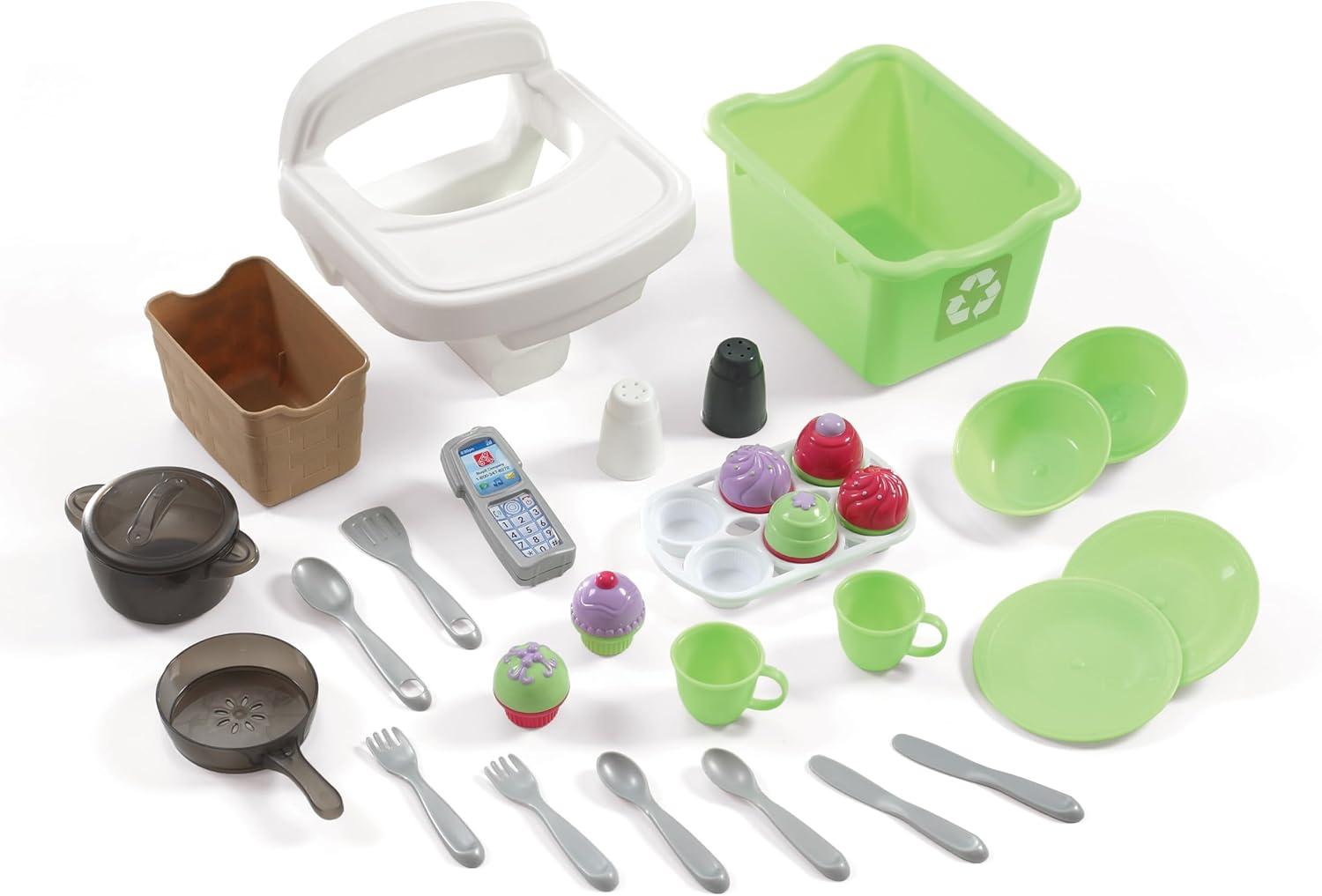 Step2 Step2 Little Bakers Toddler Pretend Play Toy Kitchen Set