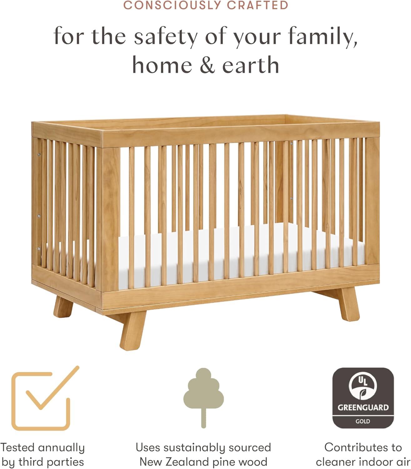Hudson 3-in-1 Convertible Crib