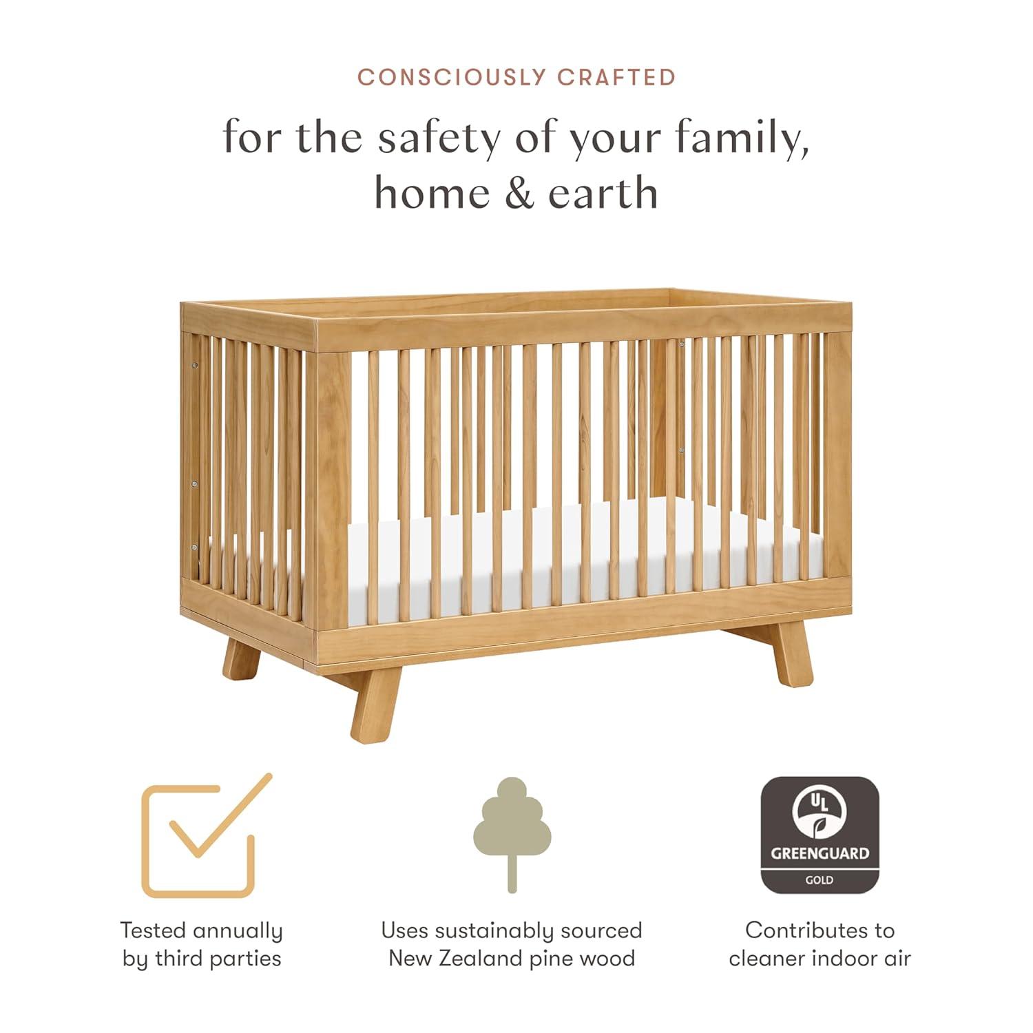 Hudson 3-in-1 Convertible Crib