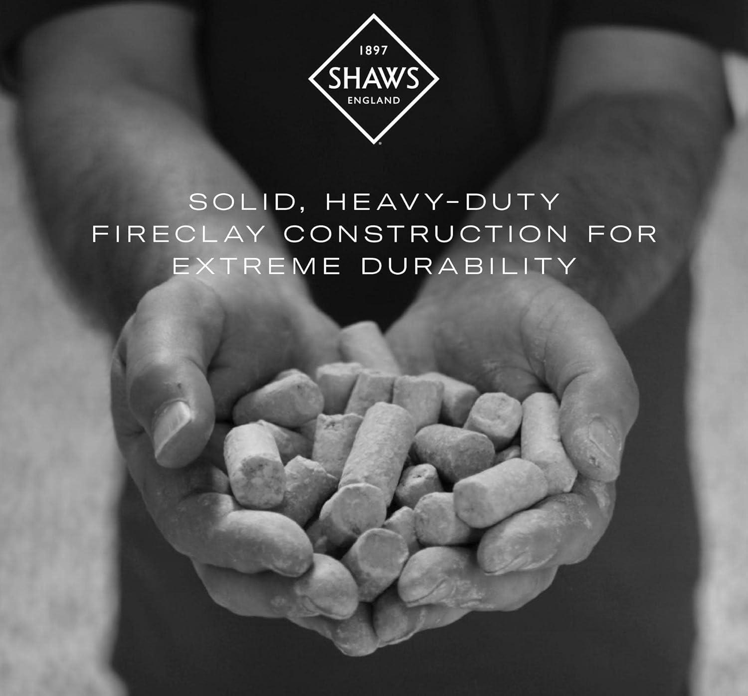 Waterside 30" Single Bowl Farmhouse Bowed Apron Front Fireclay Kitchen Sink