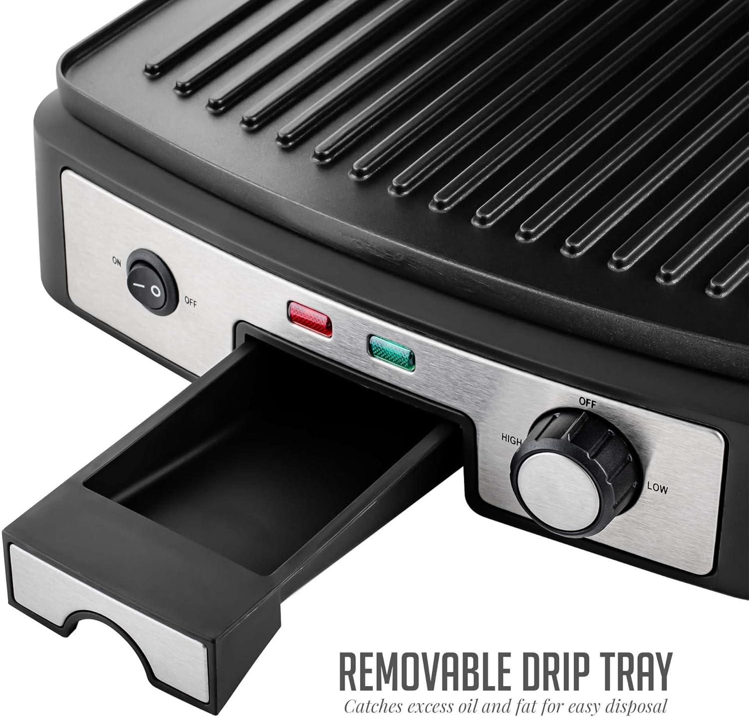 Ovente OVENTE Electric Panini Press Grill
