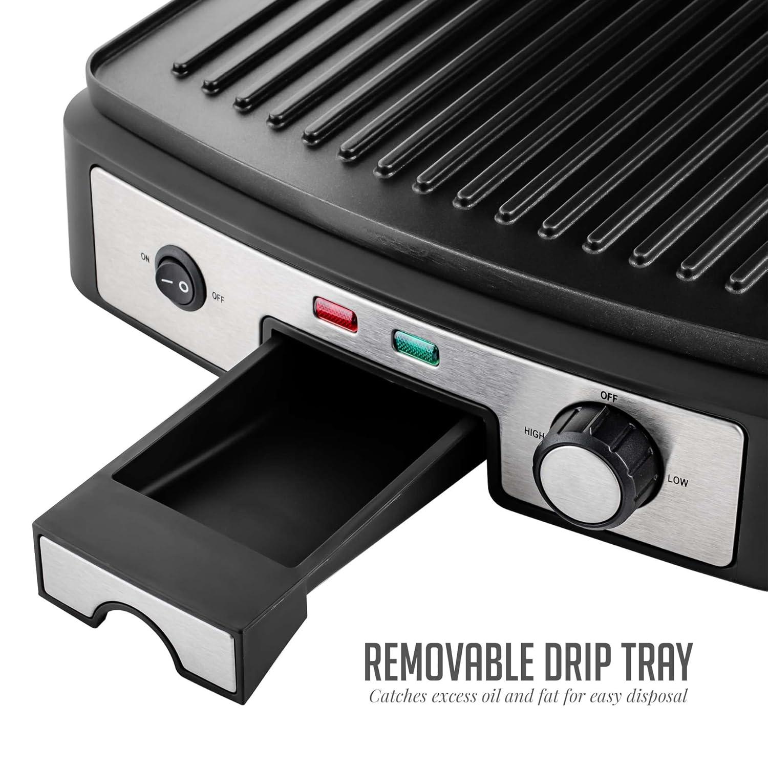 Ovente OVENTE Electric Panini Press Grill