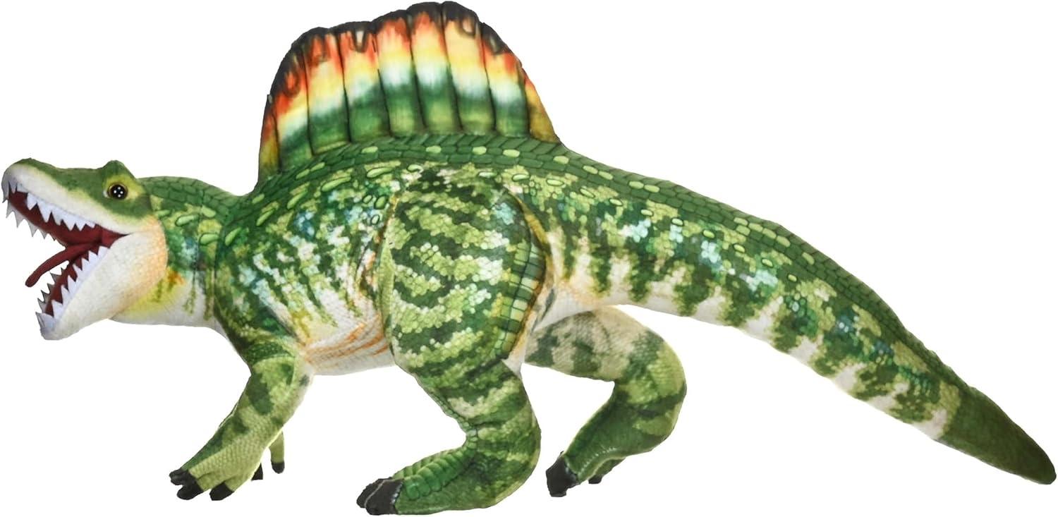 Wild Republic Artist Collection Spinosaurus Stuffed Animal, 15 Inches