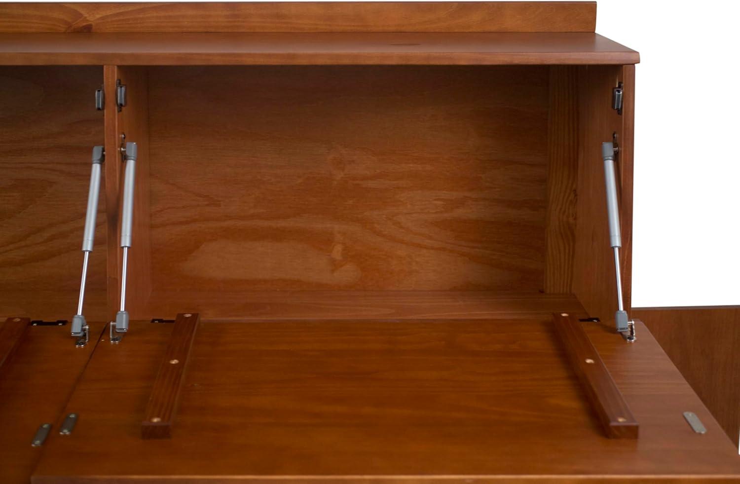 Memomad Cama Bali - Plataforma de Almacenamiento King Marco de Cama de Madera Resistente con Cajones y Más - Madera de Pino Macizo - sin Ruido - No Necesita Somier - Listones de Madera Incluidos (Cama Tamaño King, Madera Marrón Roble)