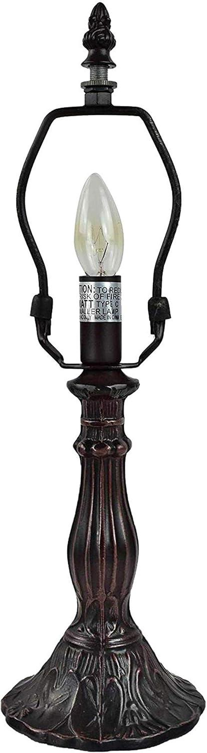 Amora Lighting Tiffany Style Butterfly Table Lamp 15" Tall