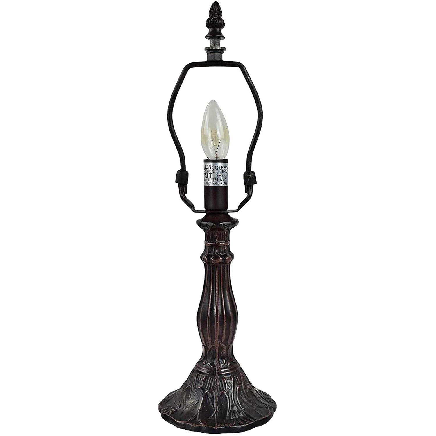 Amora Lighting Tiffany Style Butterfly Table Lamp 15" Tall