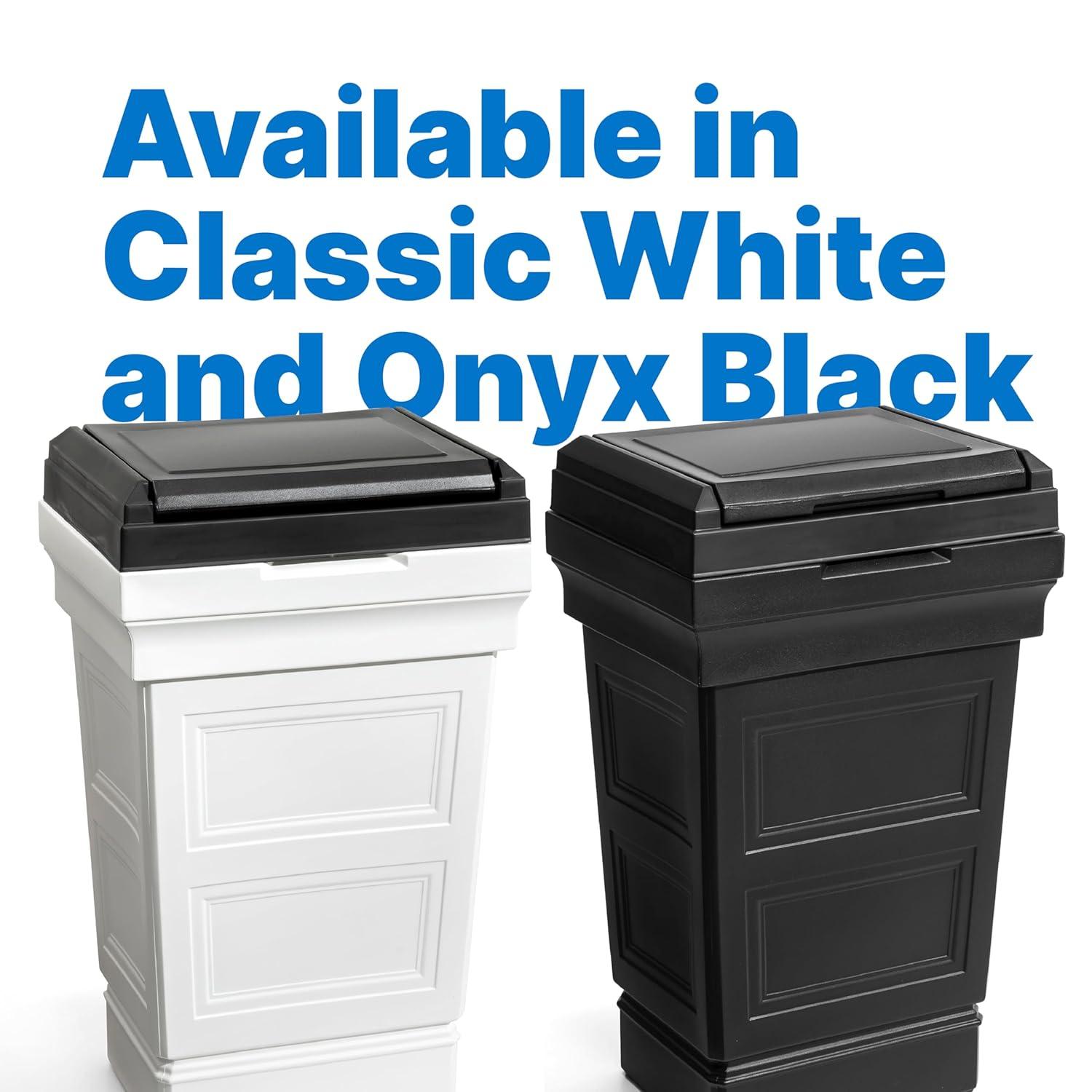 Step2 Step2 Atherton Patio 33 Gallon Trash Can