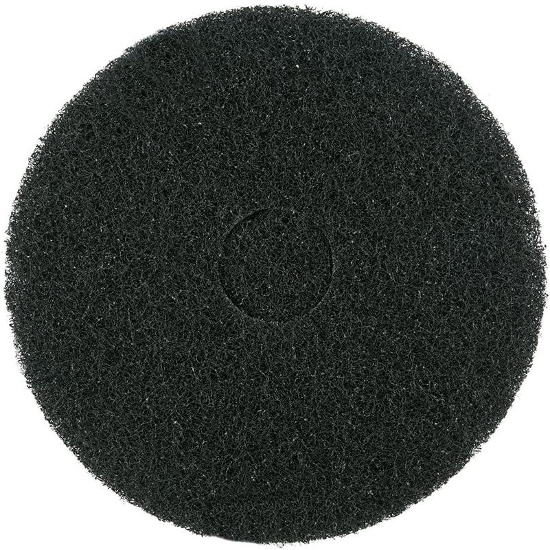 Boardwalk High Performance Stripping Floor Pads, 20" Diameter, Grayish Black, 5/Carton -BWK4020HIP