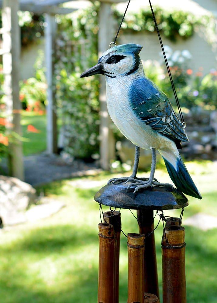 Cohasset Gifts & Garden Weather Resistant Bamboo Animals Wind Chime