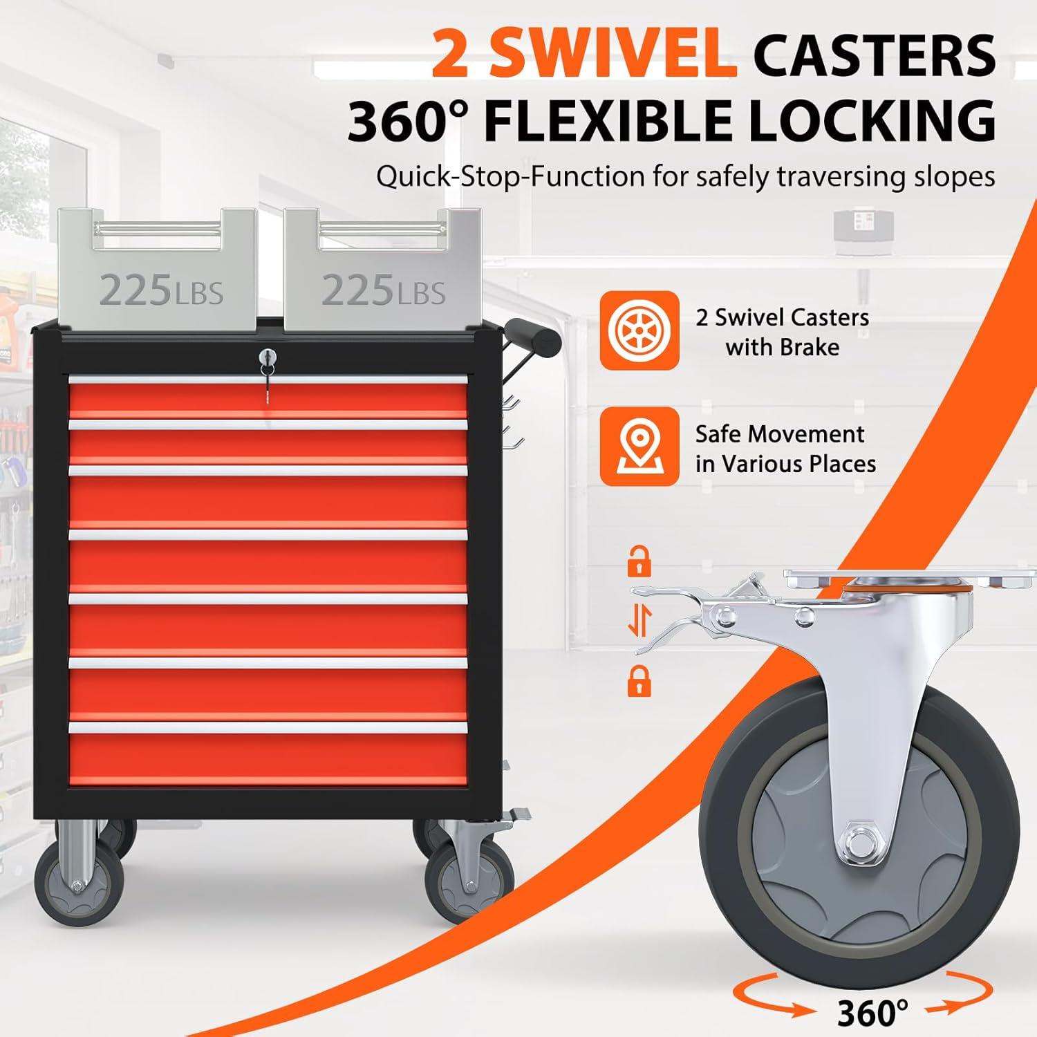 17 Stories 7-Drawers Tool Chest