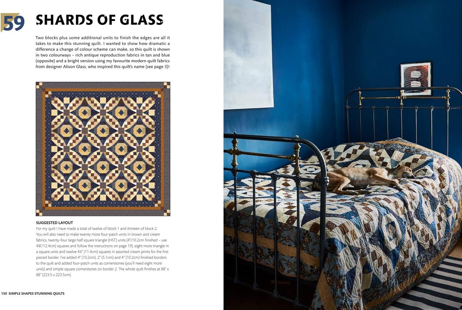 Simple Shapes Stunning Quilts: 100 Designs to Sew for Patchwork Perfection (Hardcover)