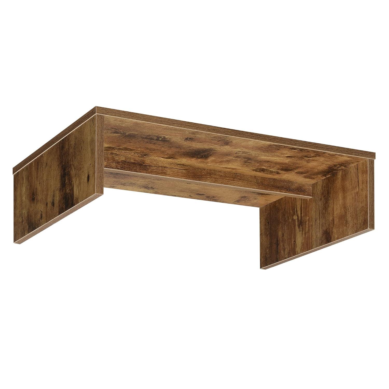 Convenience Concepts Designs2Go Small TV/Monitor Riser for TVs up to 26 inches, Barnwood