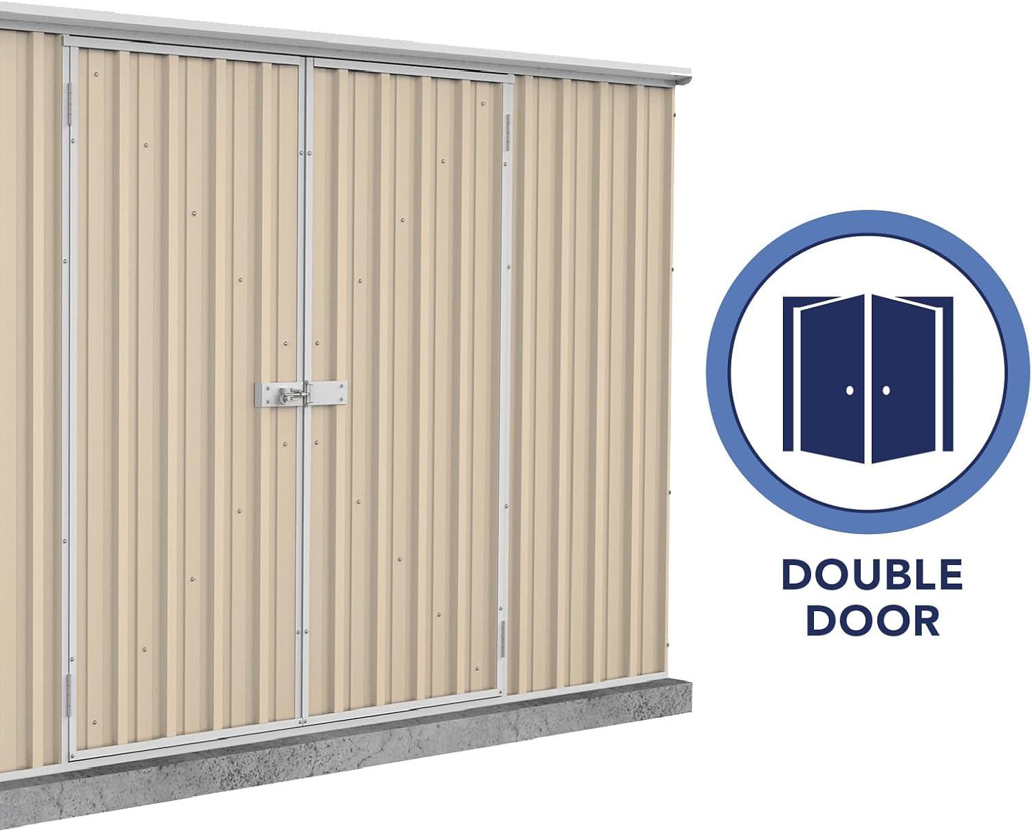 Absco Absco Premier 10 ft. W x 10 ft. D Metal Storage Shed