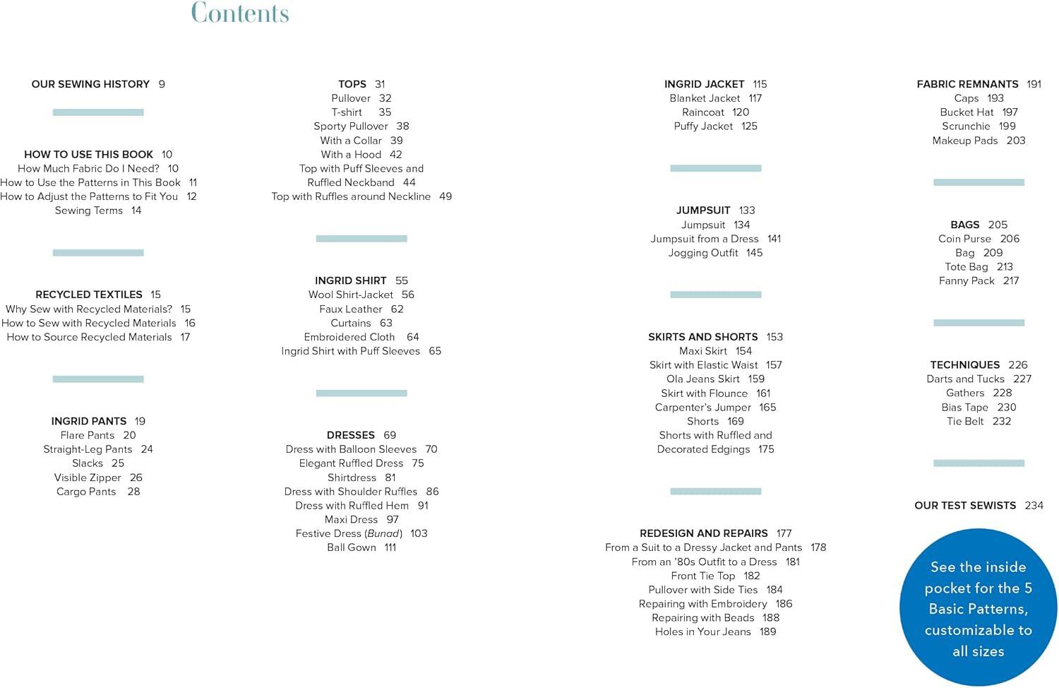 Sew for Yourself: Sustainable Garments from Recycled Fabric