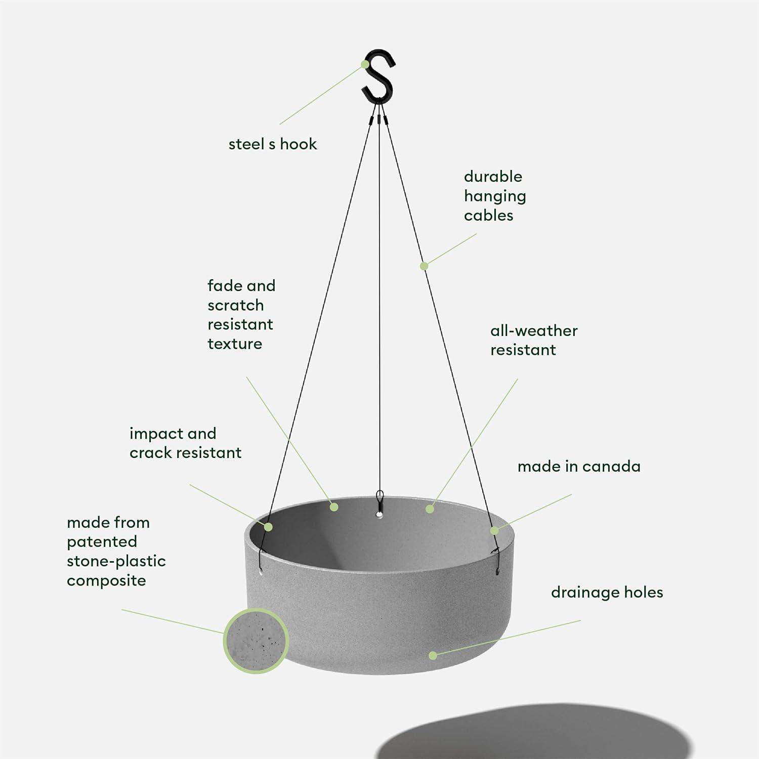 Veradek Mason Series Hanging Kona Bowl Planter & Reviews | AllModern