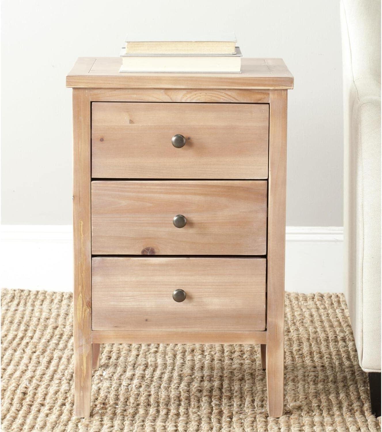 Deniz Nightstand with Storage  - Safavieh