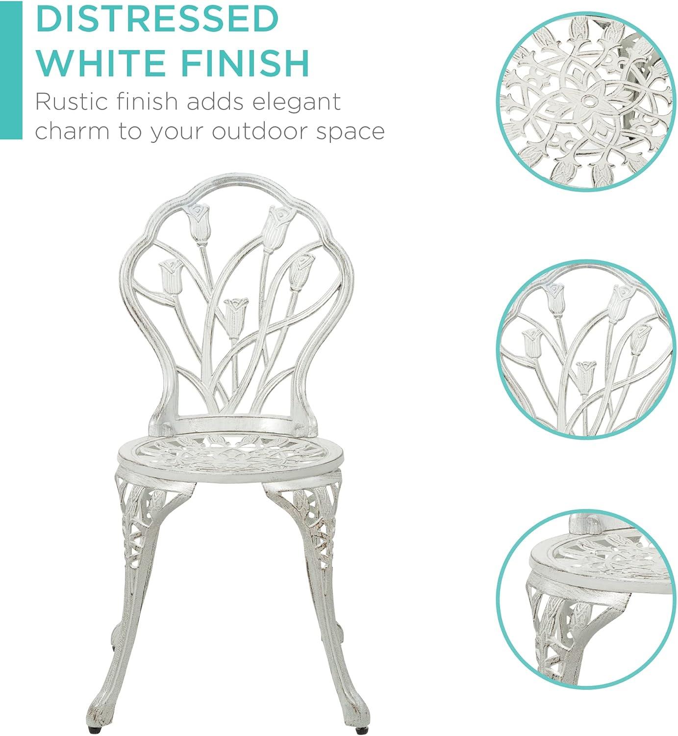 Fleur De Lis Living Stambaugh 2 - Person Patio Dining Set with Round Table