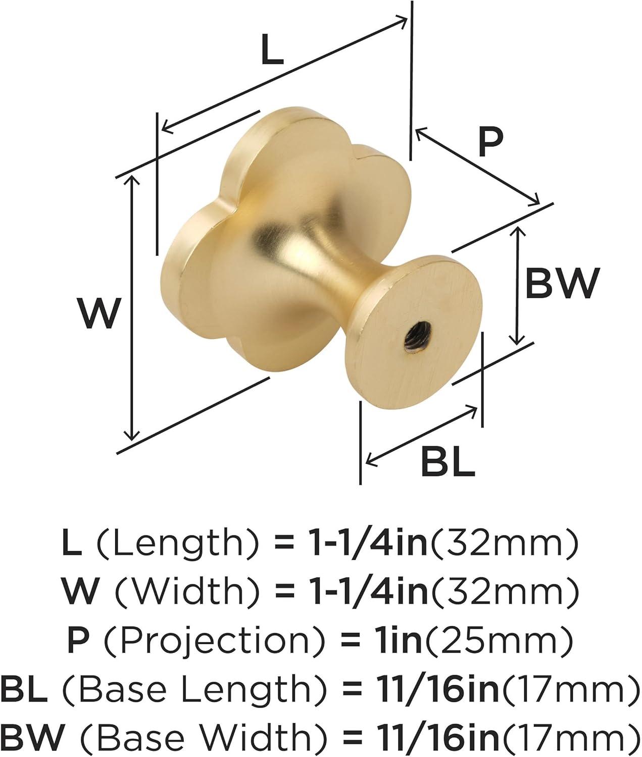 Accents 1 1/4" Length Novelty Knob Multipack