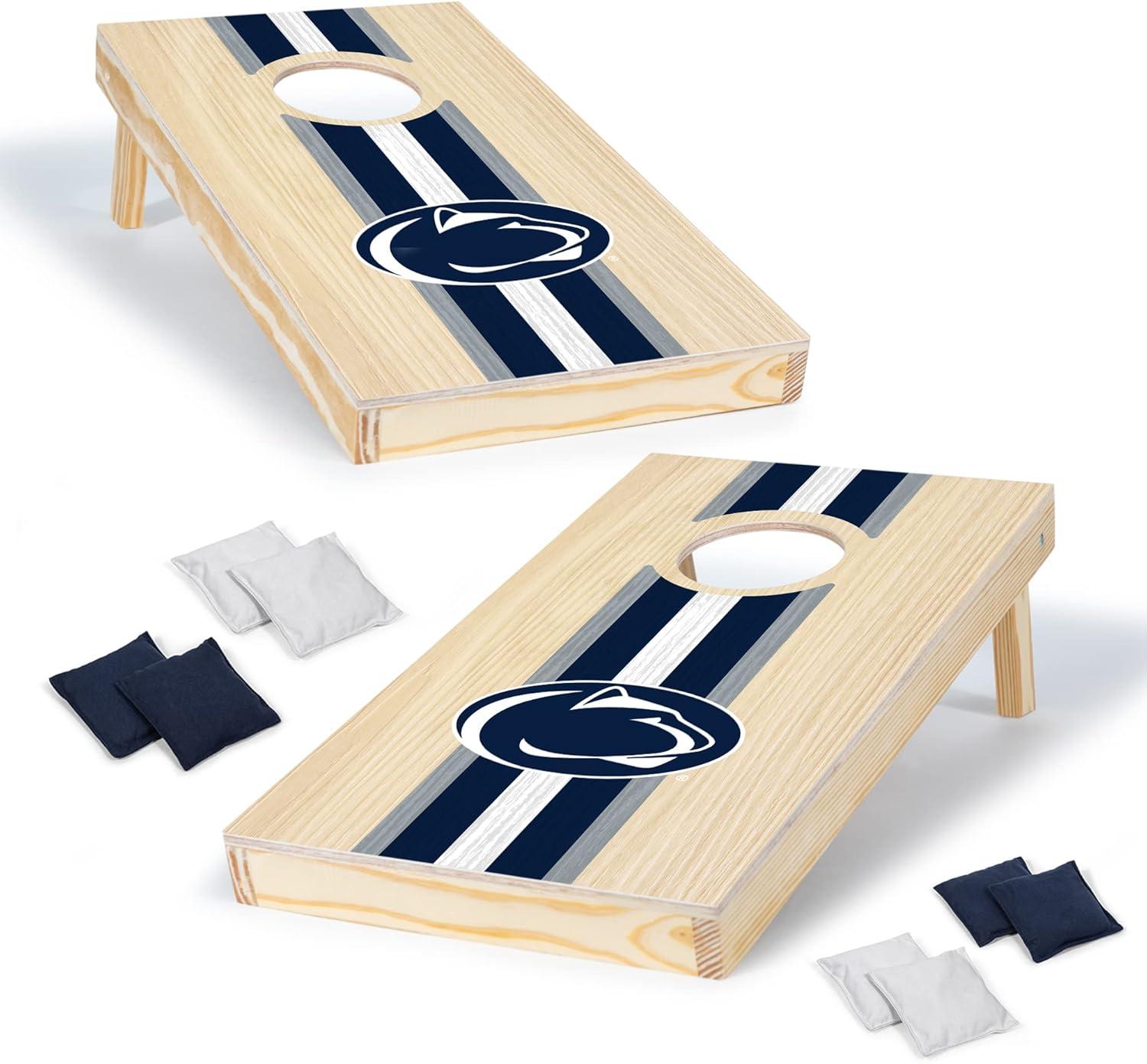 NCAA Penn State Nittany Lions 1'x2' Wood Cornhole Set