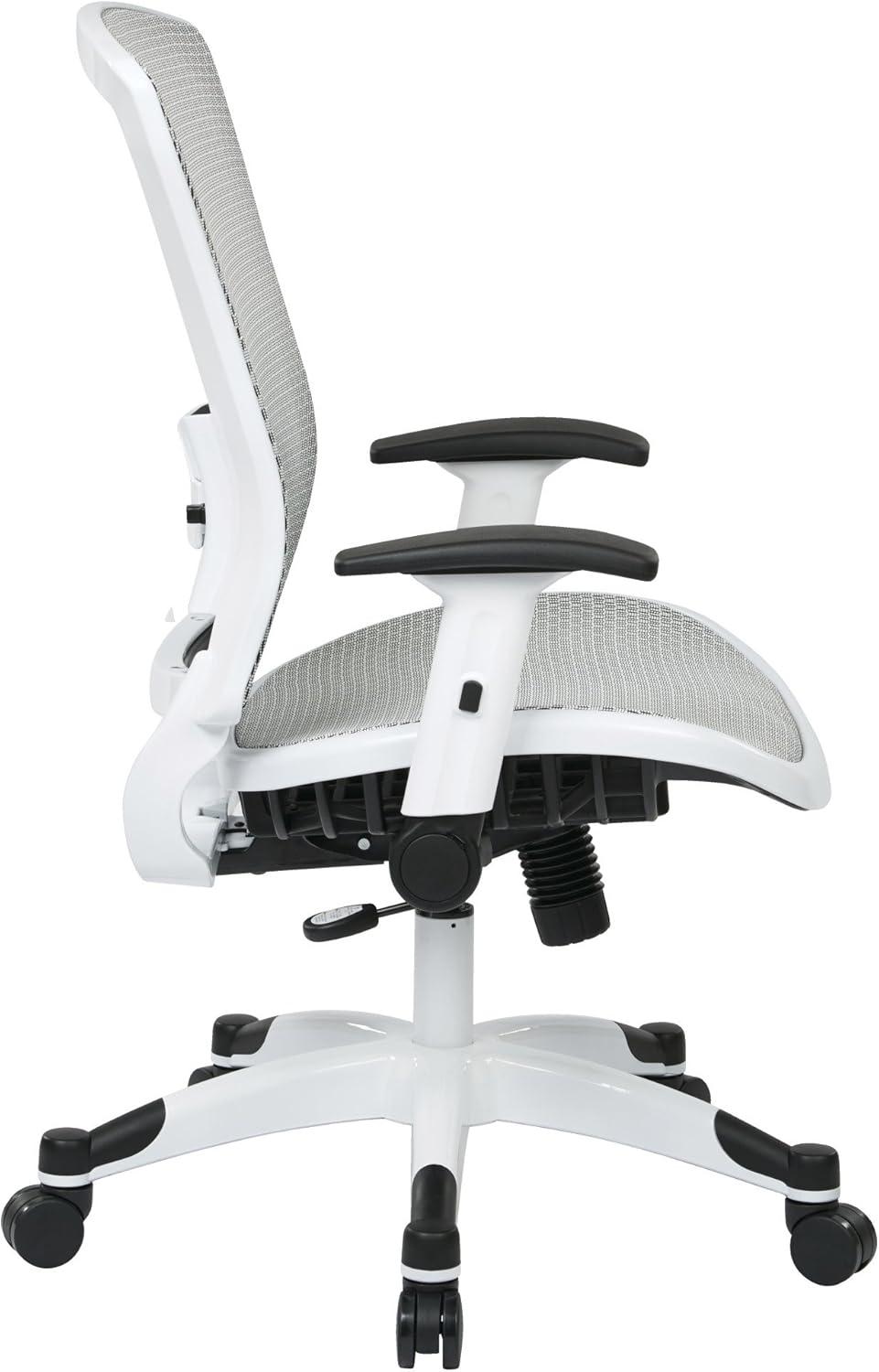 SPACE Seating White Frame Managers Chair