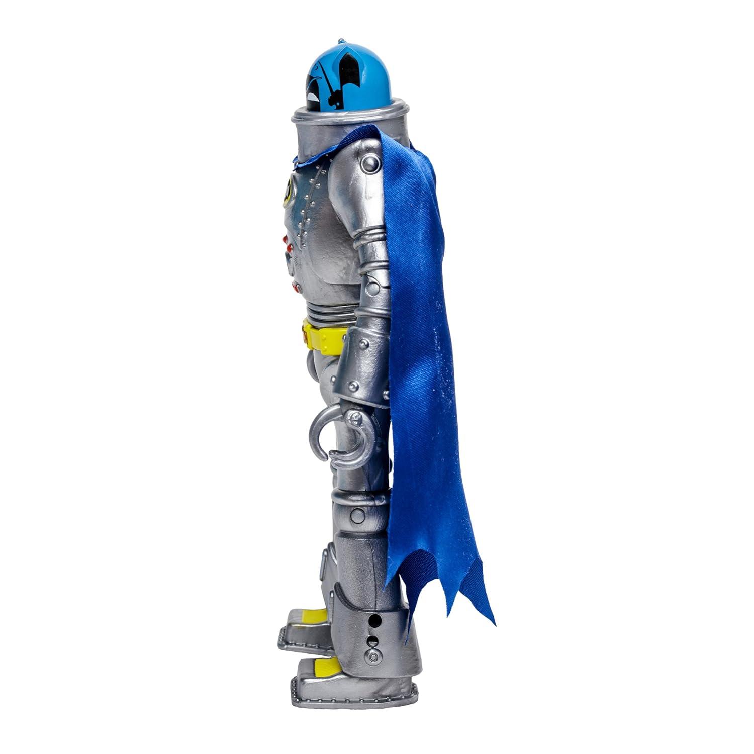 McFarlane DC Retro Robot Batman Action Figure, Collectible, Multicolor, 14+ Years, 0.65 lb