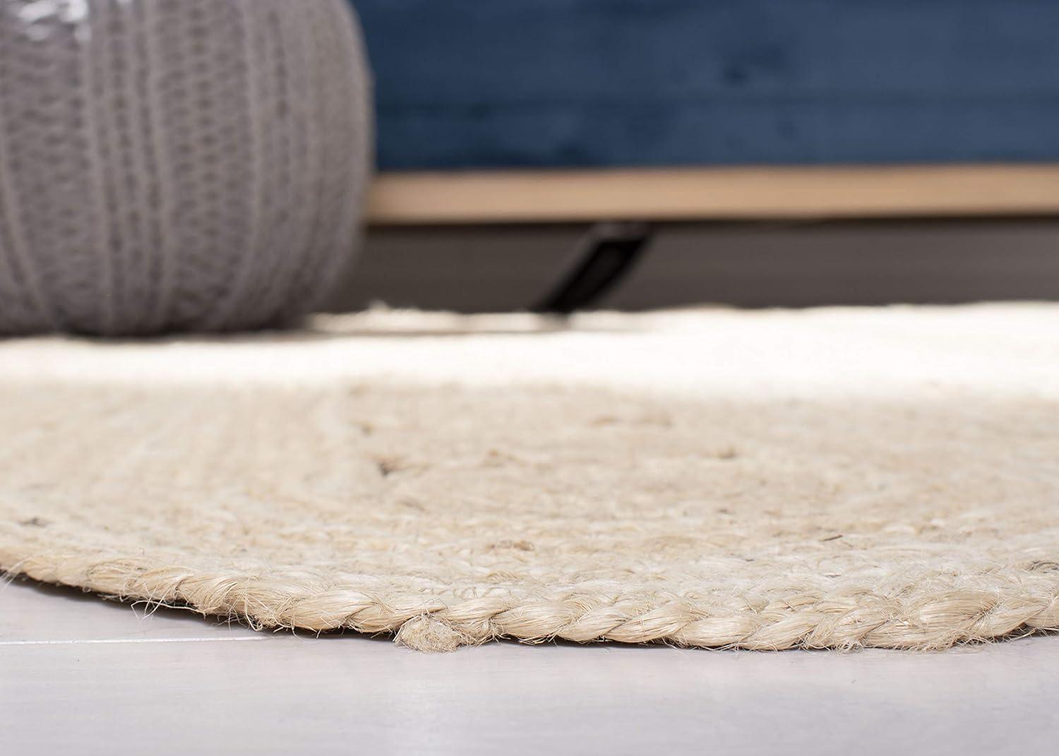 Natural Fiber NF365 Hand Woven Indoor Area Rug - Ivory - 8'x10' - Safavieh