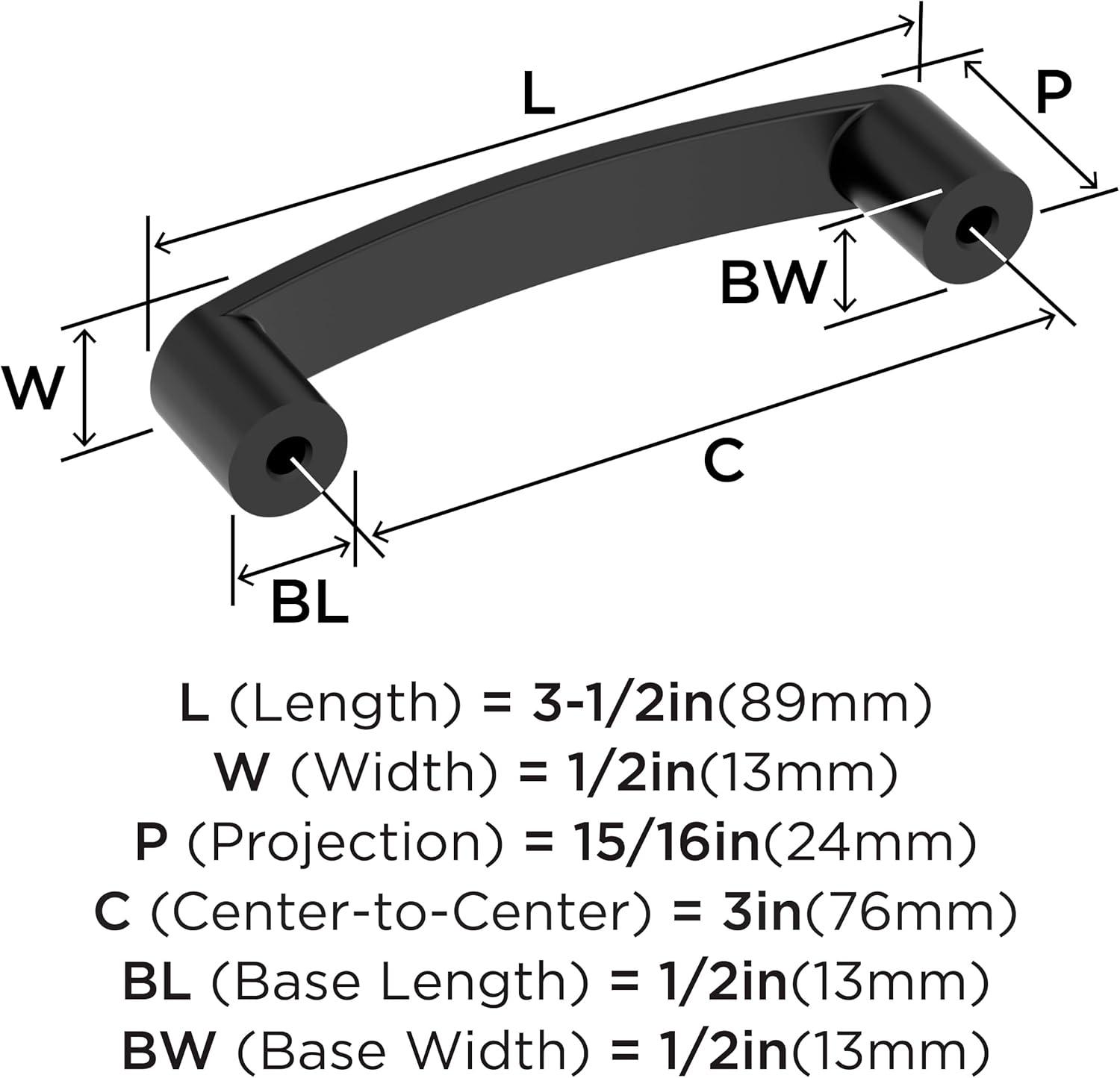 Rift 3 inch (76mm) Center-to-Center