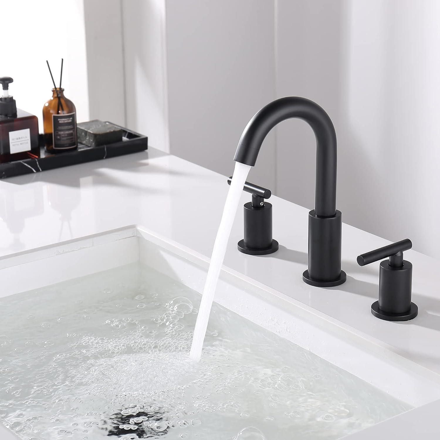 Widespread 2-handle Bathroom Faucet