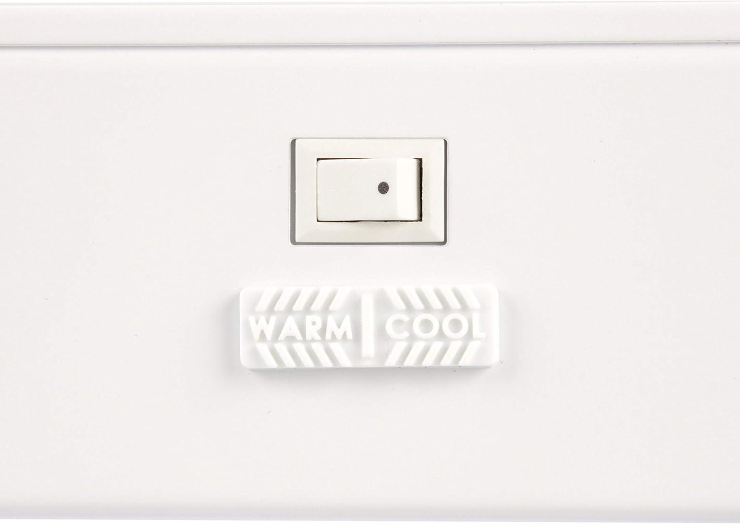 Good Earth Lighting UC1138WH112LF0G 12 in. LED Smooth Light Under Cabinet Light - White Finish