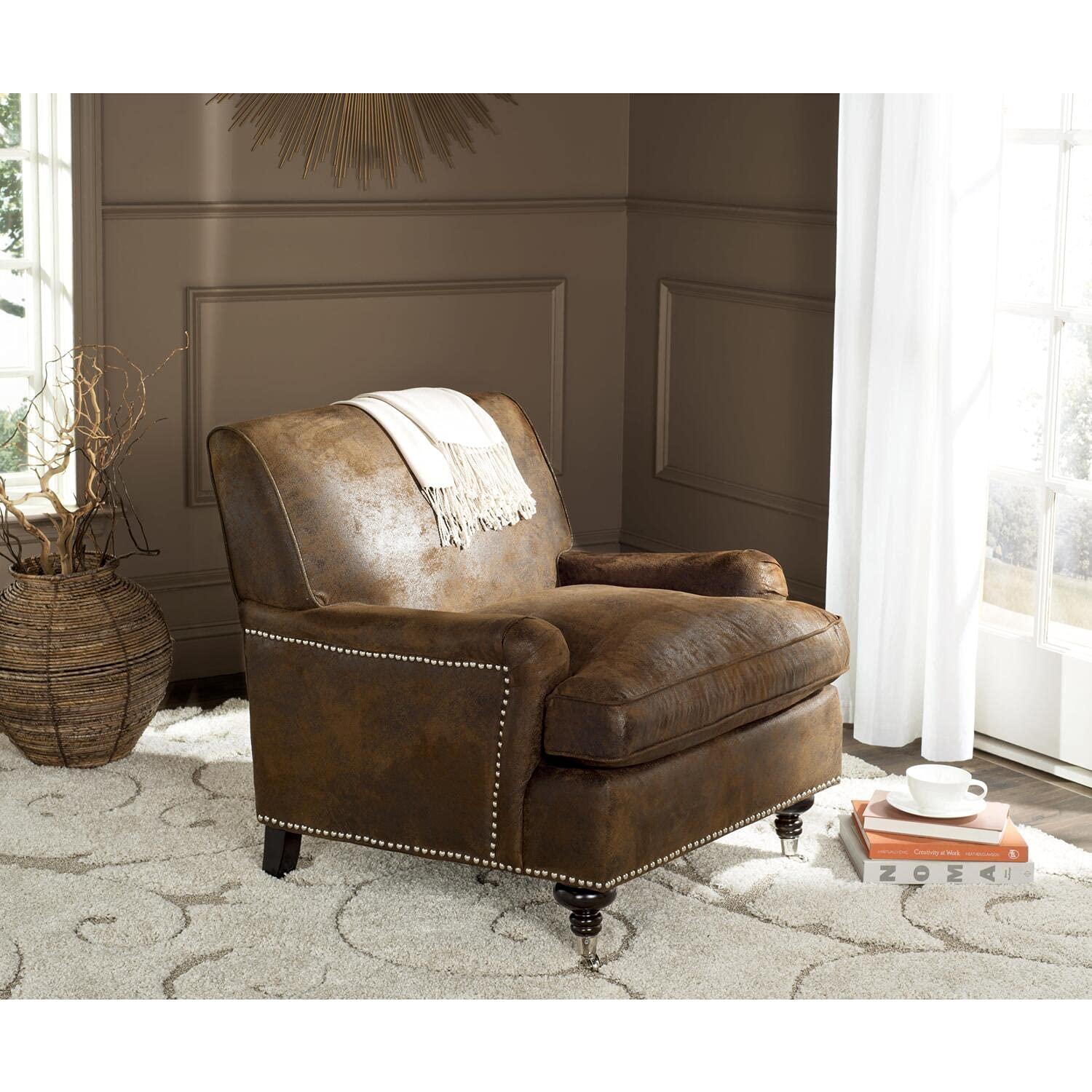 Chloe Club Chair - MCR4571 - Blush - Safavieh