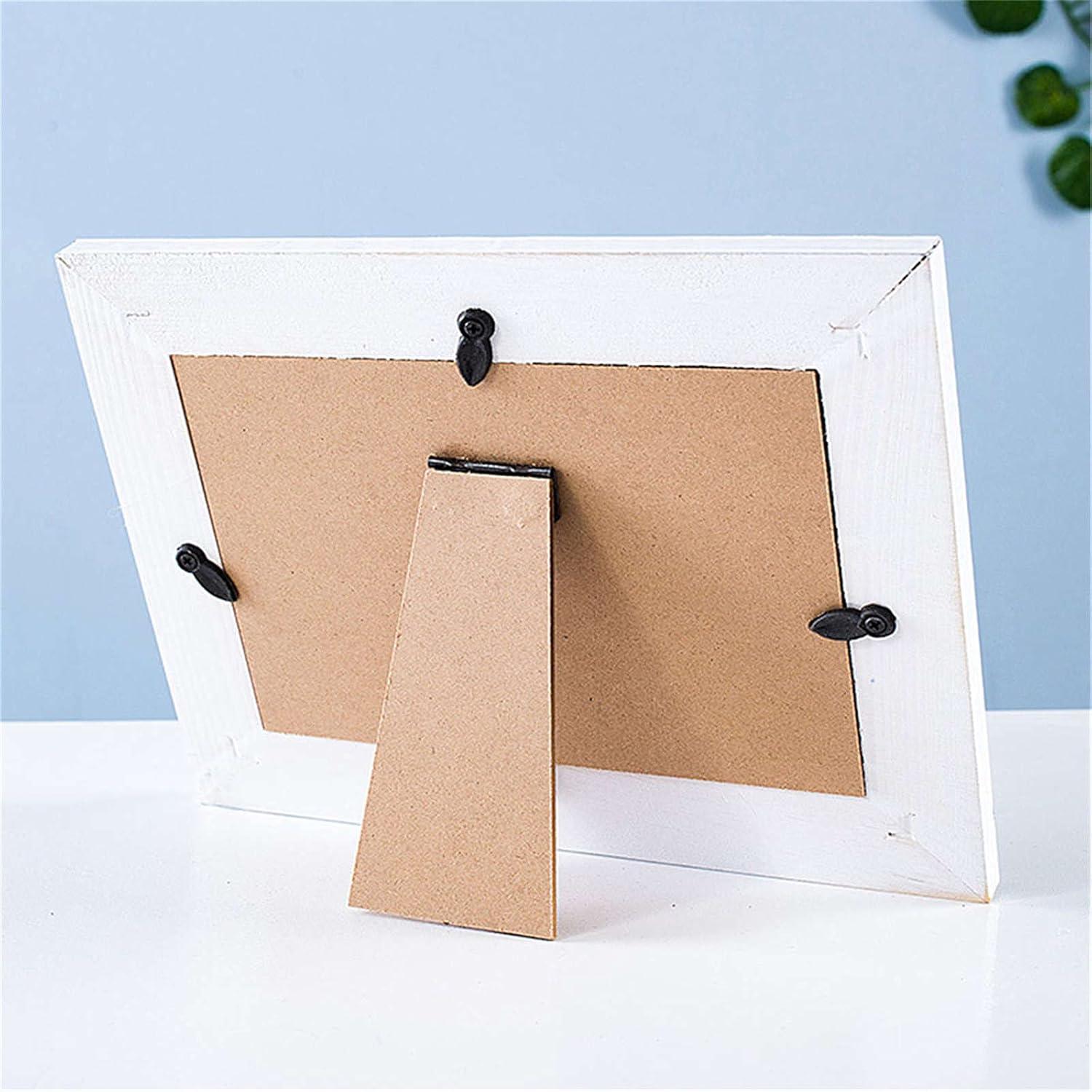 JANOU Mediterranean Photo Frame Boat Wooden Picture Frame Wooden Photo Frame Holder for Nautical Beach Themed Home Coffee Shop Decoration, 6x4 Inch