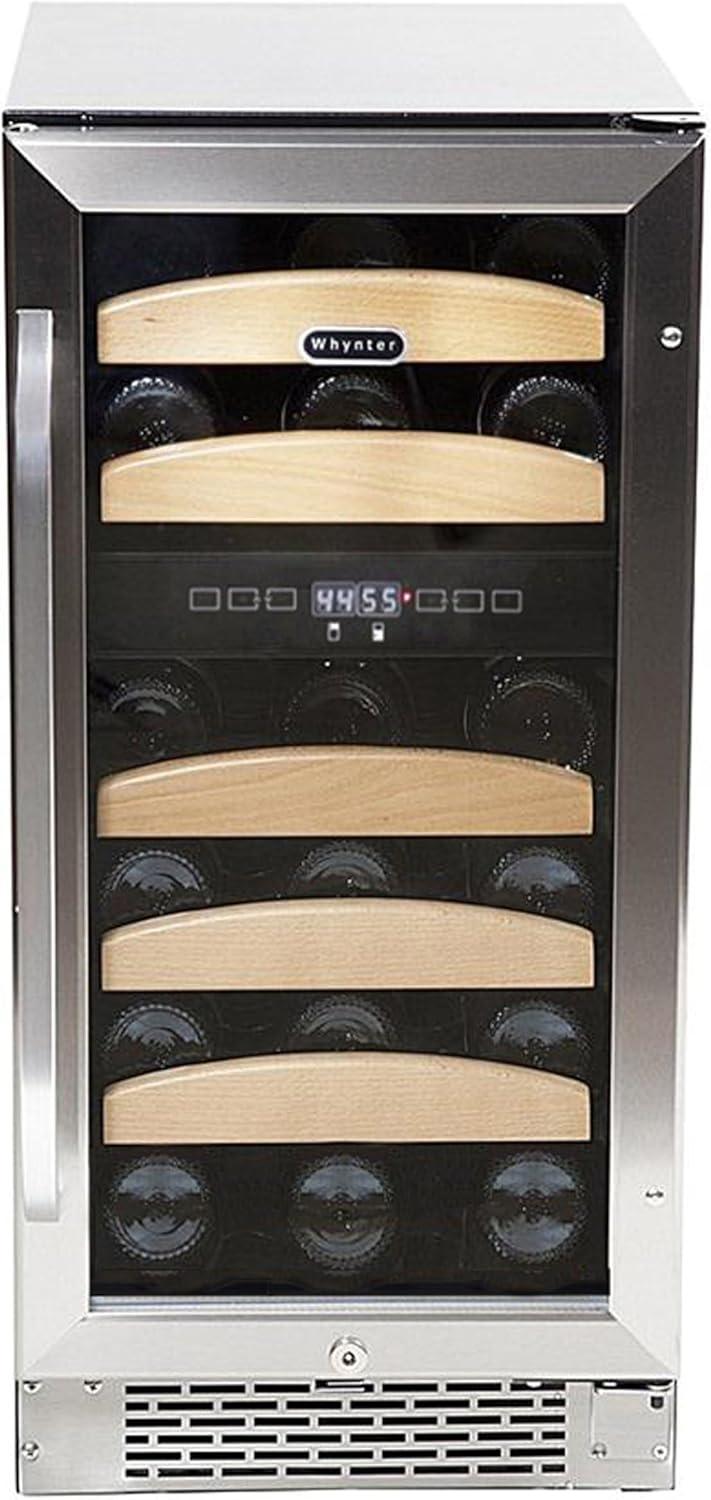 Whynter Whynter 15'' width 28 Bottle Dual Zone Built-In Wine Refrigerator