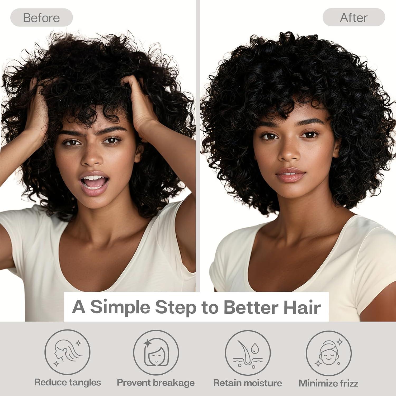 MR&HM Satin Pillow Case, 2 Pack Satin Queen Silky Pillowcase for Hair and Skin, Satin Pillowcase Set of 2, 20x30, Ivory