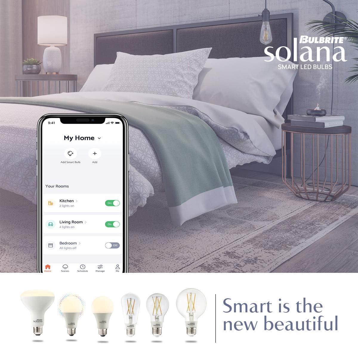 Solana G25 WiFi Connected Edison Filament LED Smart Light Bulb