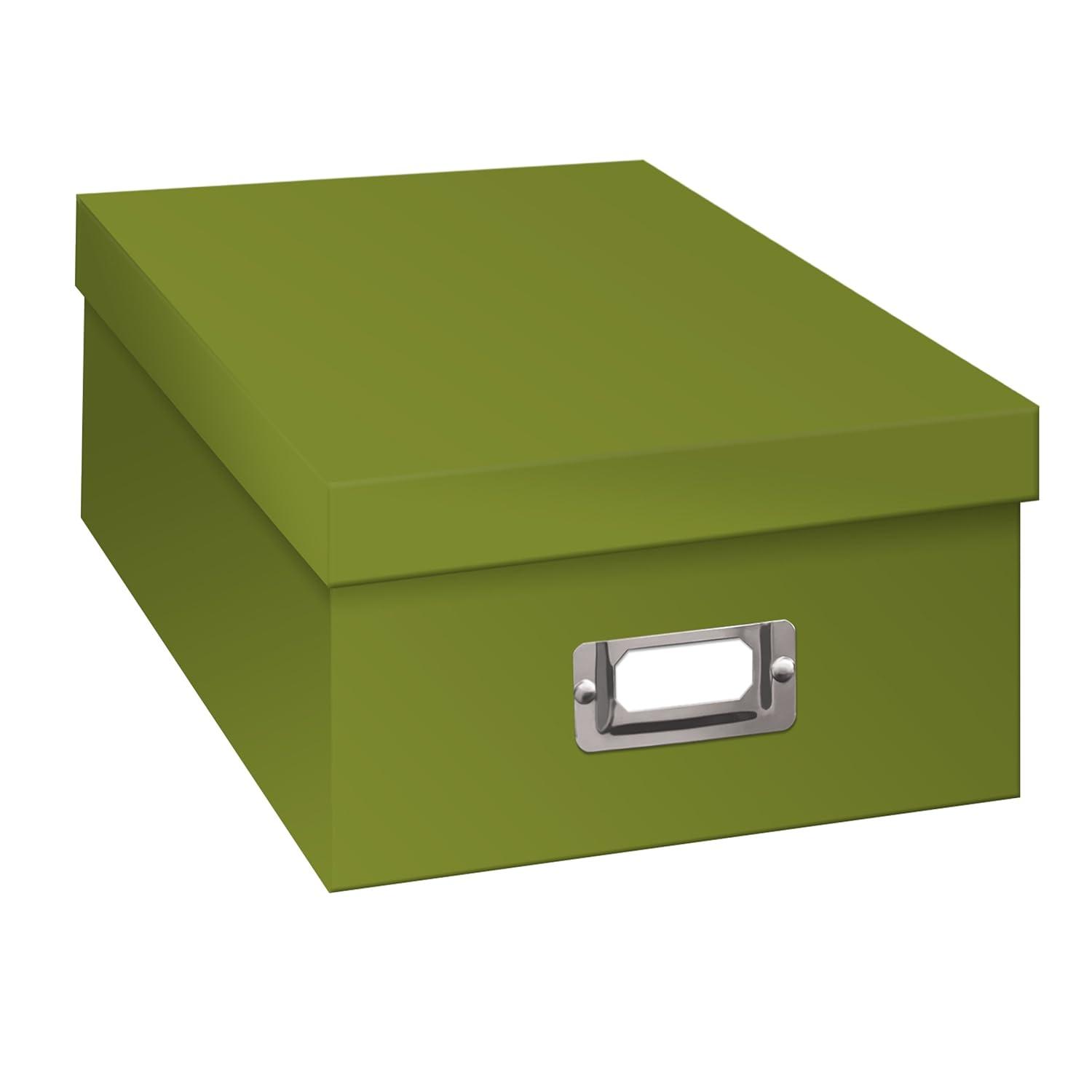 SAGE-GREEN Archival STORAGE Photo Box by Pioneer - 4x6