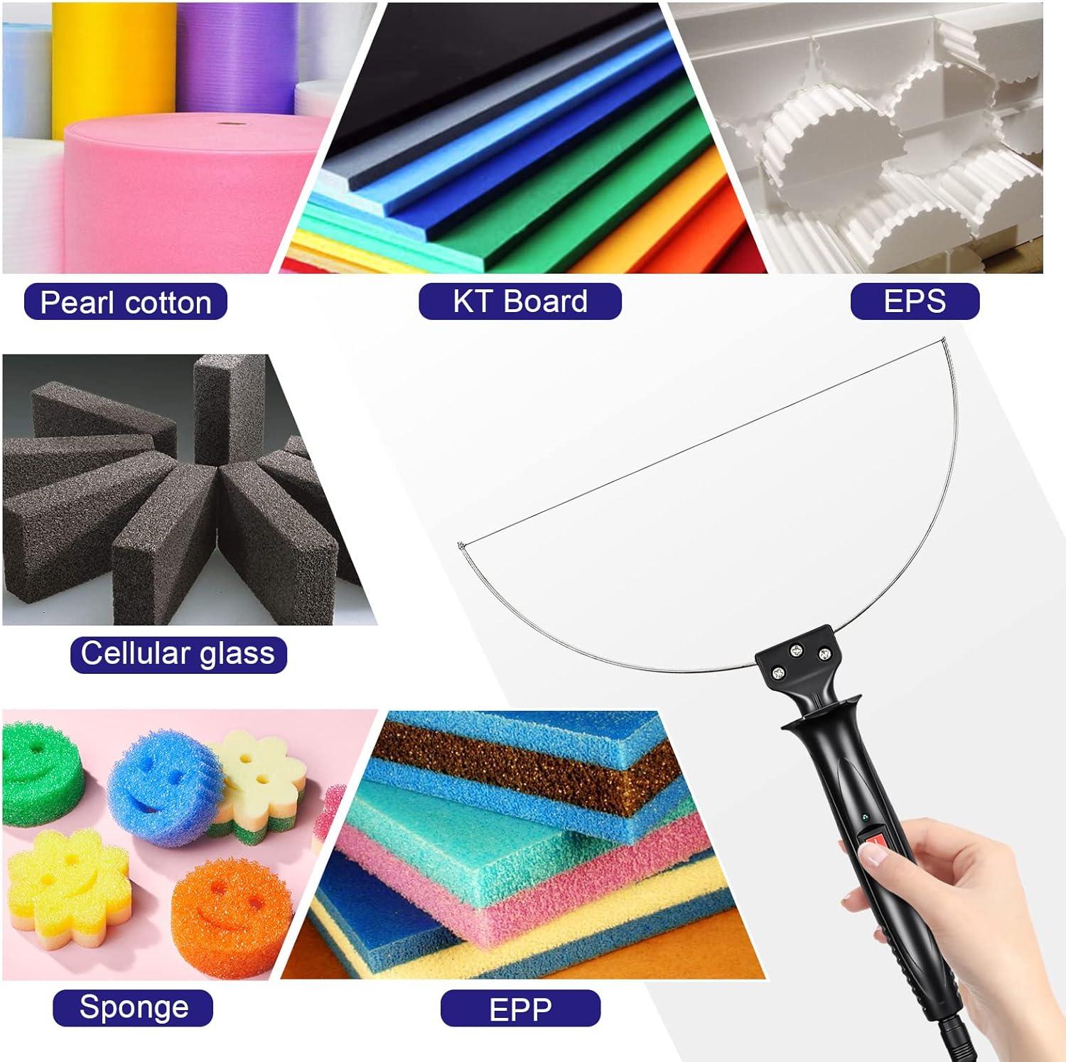 GOCHANGE Electric Foam Cutting Machine Kit Electric Heated Foam Carving Knife Cutting Tool Set