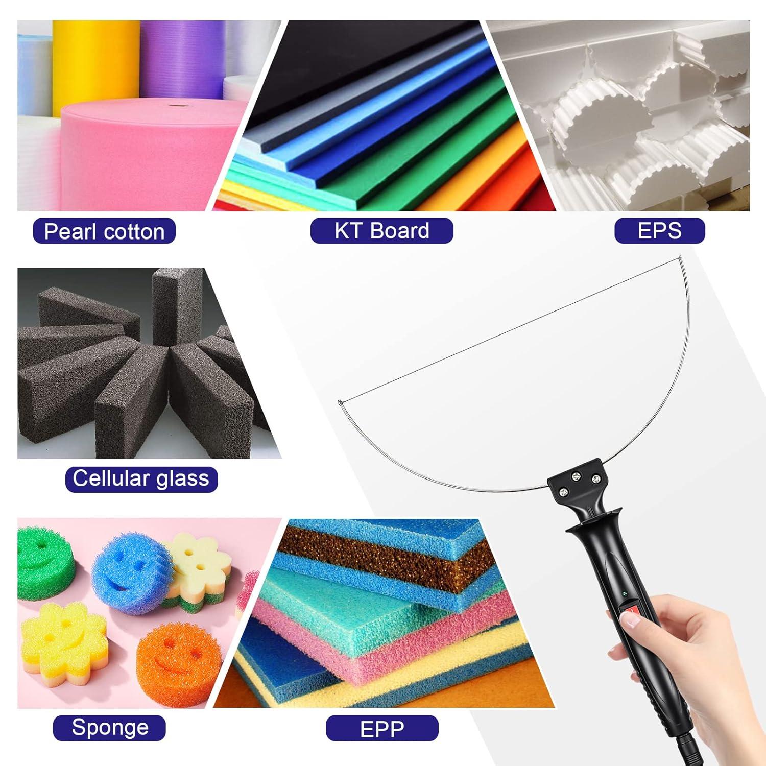 GOCHANGE Electric Foam Cutting Machine Kit Electric Heated Foam Carving Knife Cutting Tool Set