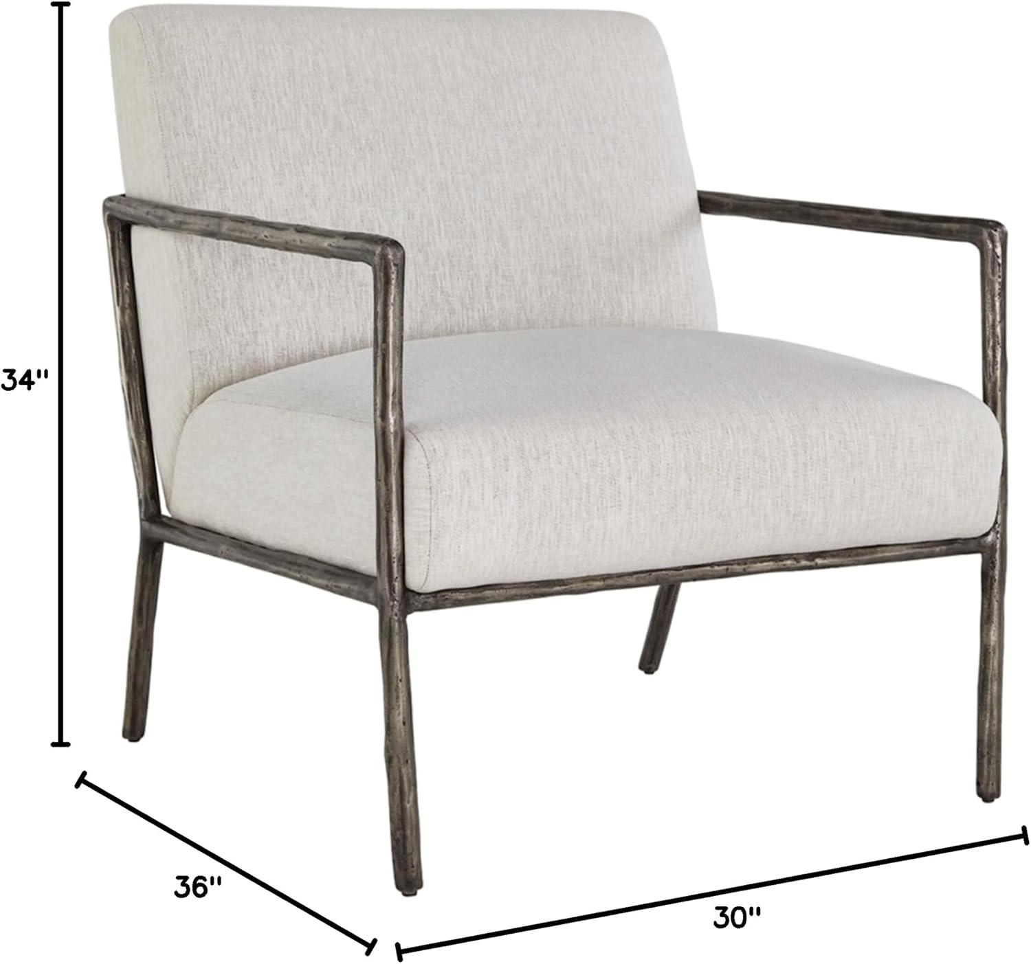 Signature Design by Ashley Casual Ryandale Accent Chair, Linen