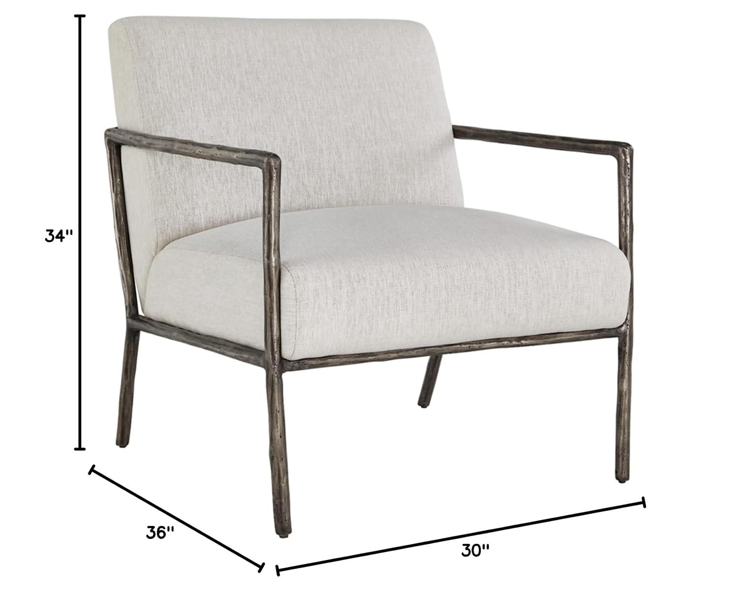 Signature Design by Ashley Casual Ryandale Accent Chair, Linen