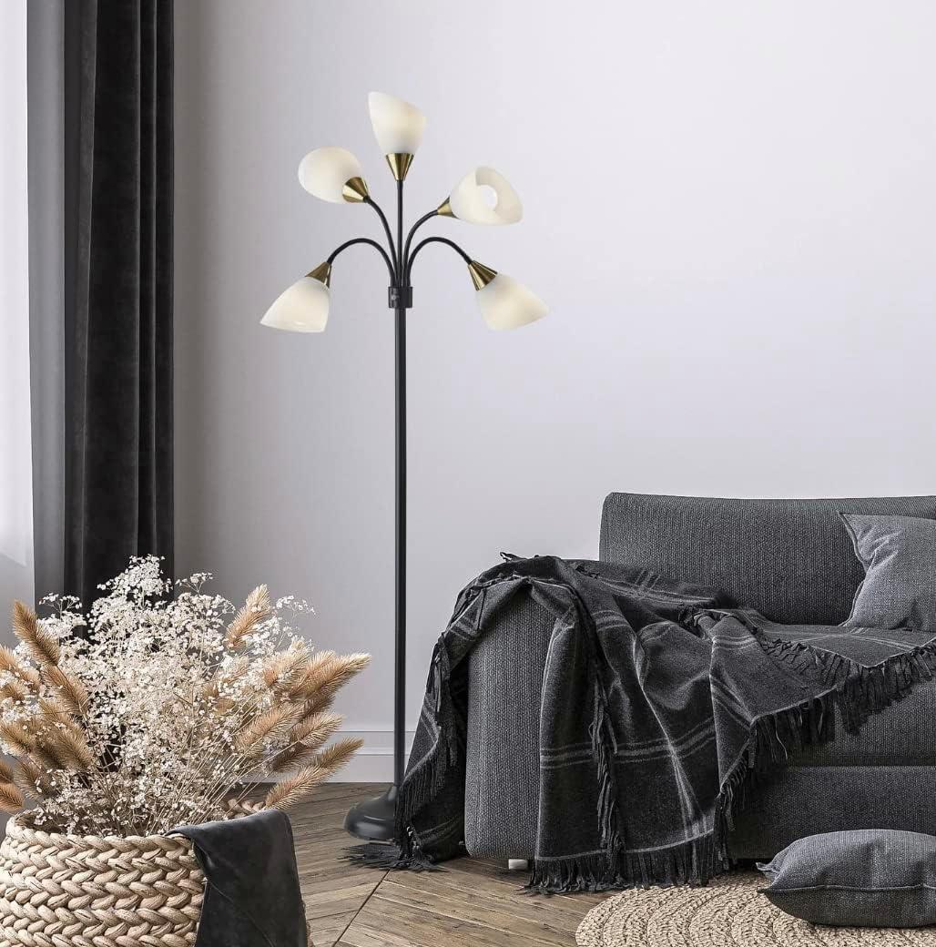 Simplee Adesso 5 Light Floor Lamp