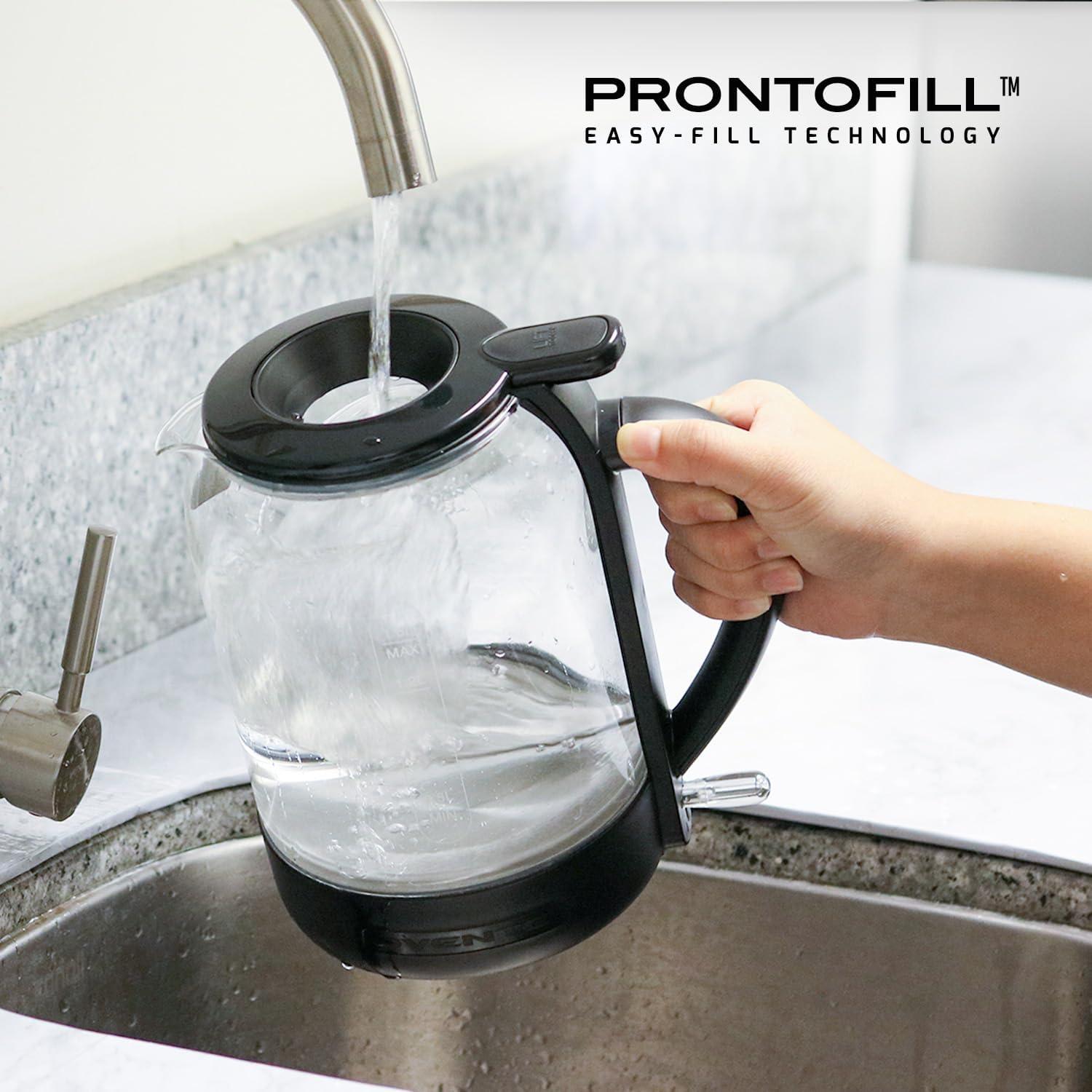 Ovente 1.5 qt. Glass Electric Tea Kettle