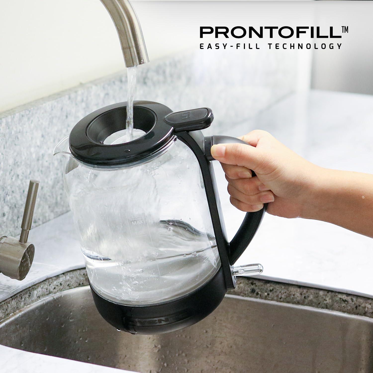 Ovente 1.5 qt. Glass Electric Tea Kettle