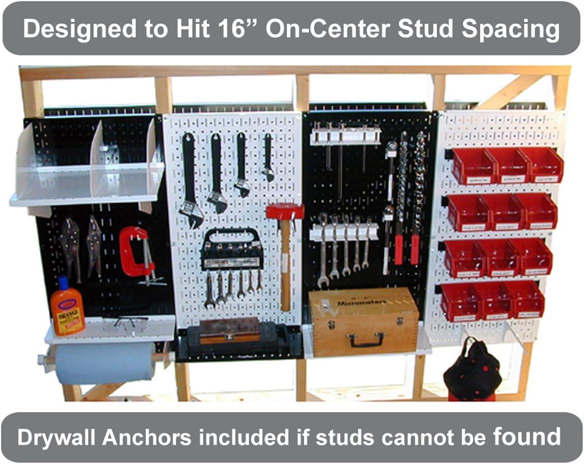 Pegboard Standard Tool Storage 32" H x 48" W Kit