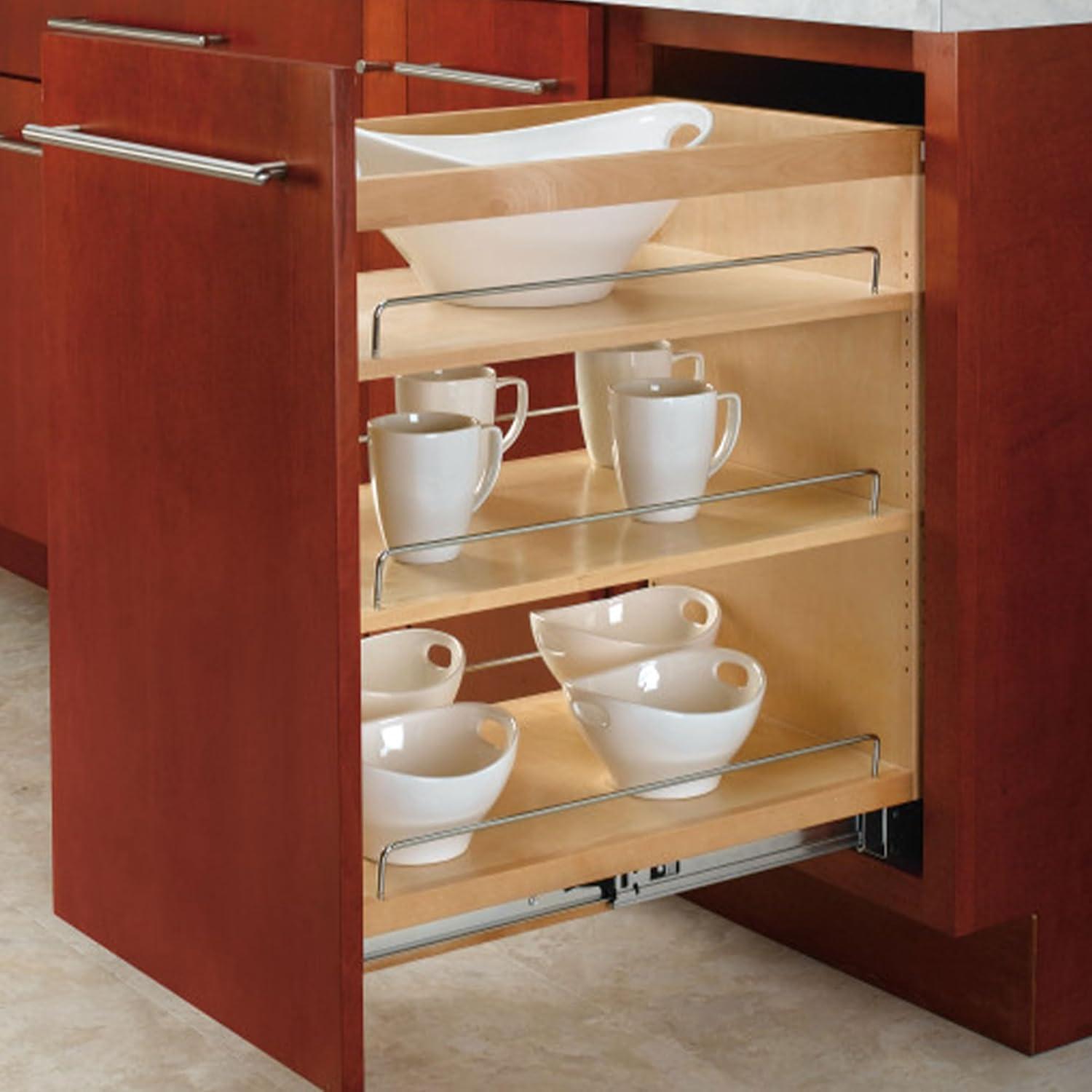 Rev-A-Shelf Rev-A-Shelf Pull Out Kitchen Cabinet Organizer Pantry Spice Rack