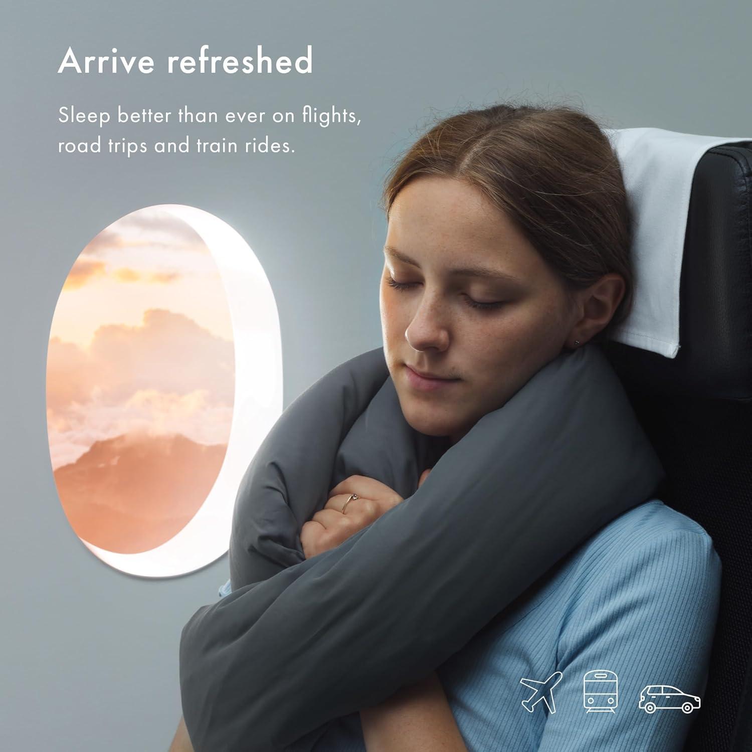 Infinity Travel - Infinity Pillow - Grey