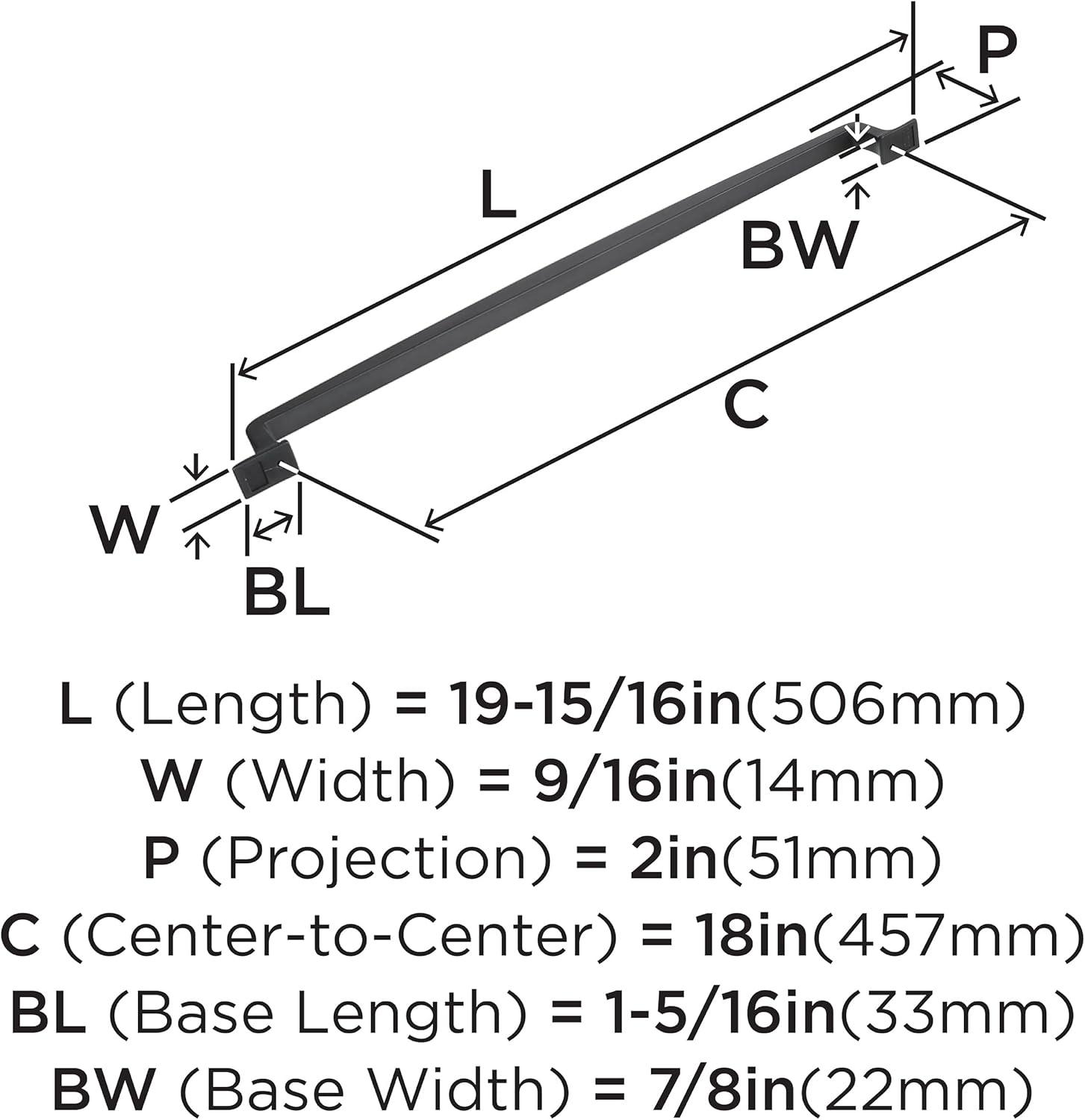 Amerock Westerly Appliance Pull