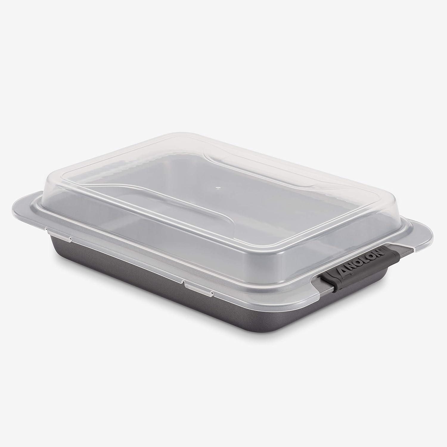 Anolon Anolon Advanced Nonstick Covered Cake Pan with Grips