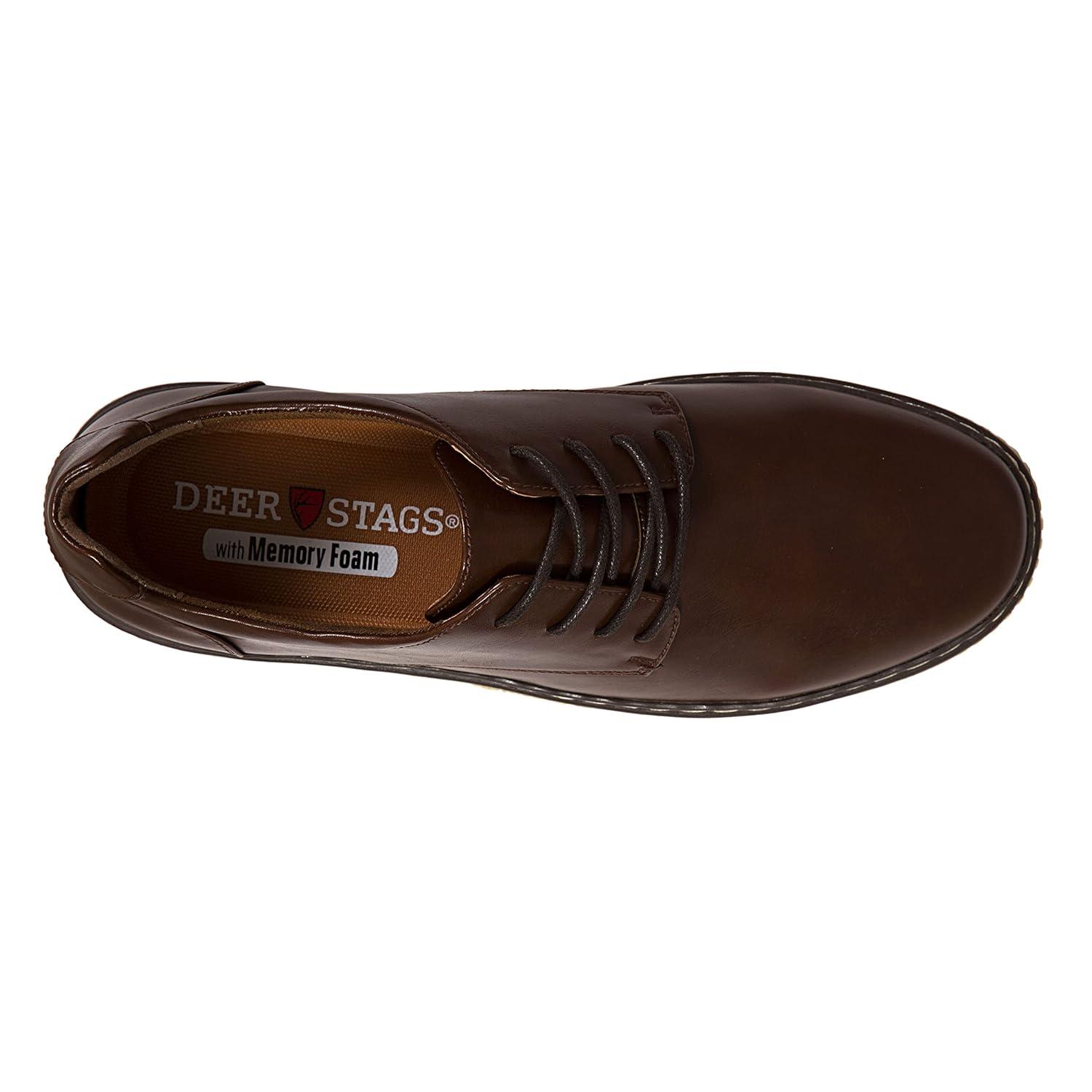 Deer Stags Men's Oakland Dress Fashion Sneaker - Brown - 13 Medium