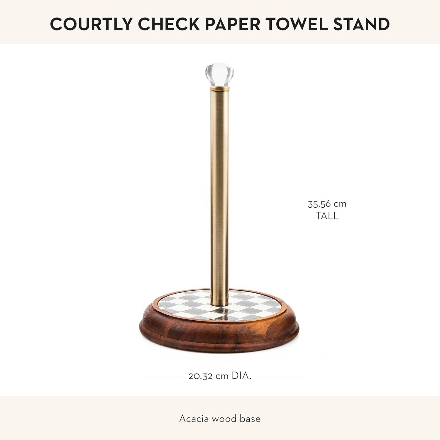 MacKenzie-Childs Wood Paper Towel Holder